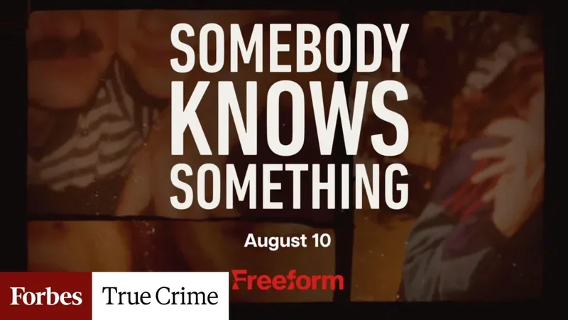 Kidnapping Survivor Investigates Unsolved Cases In New Series: 'Somebody Knows Something'