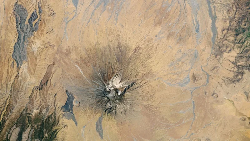 Explosive 'Mountain of God' spits out the fastest-flowing lava on Earth — Earth from space
