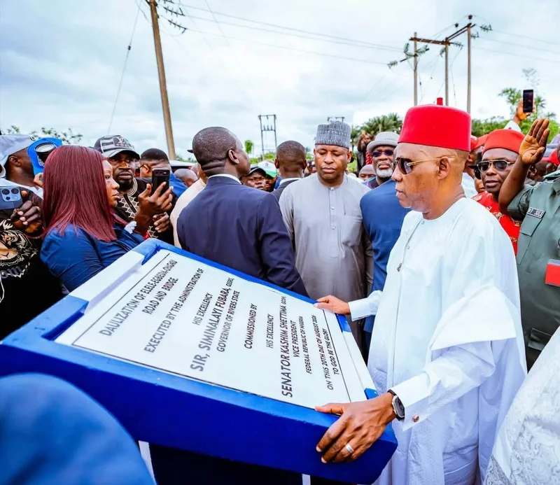 Shettima commends Fubara on reconstruction of 33.5km Rivers road