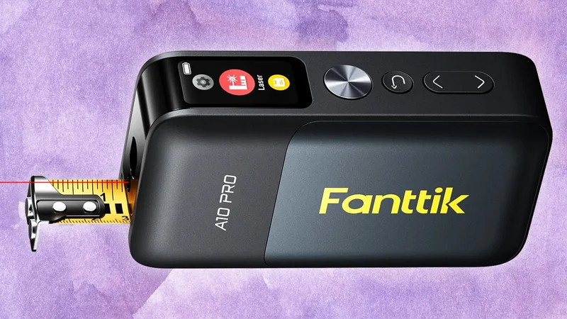 Save 45% Off the Fanttik A10 Pro, a 2-in-1 Tape and Laser Measure That Digitally Displays Your Distance