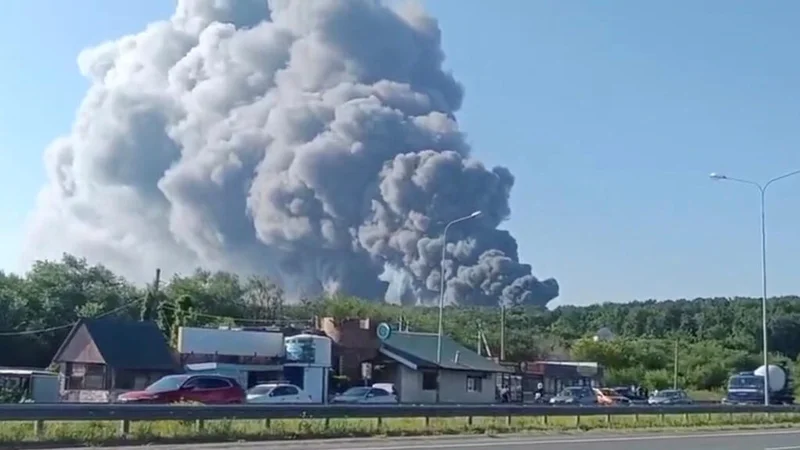 Ukrainian drone strikes kill at least five in Russia, set another Wildberries warehouse ablaze