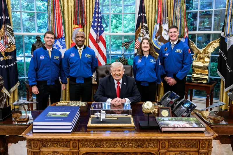 NASA’s Artemis II Crew Set to Receive Congressional Space Medal of Honor