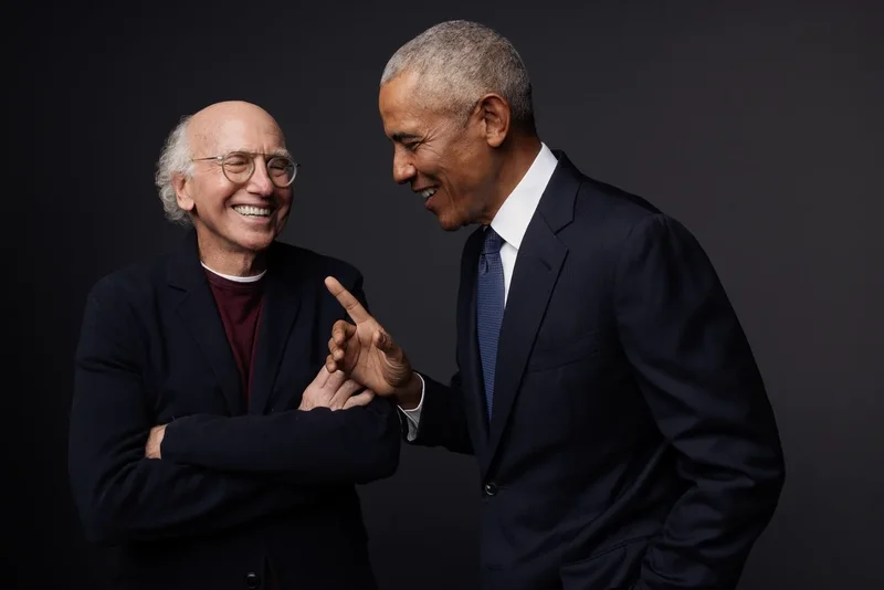 Obama pins blame for his epic ‘tan suit’ debacle on Larry David in new HBO show