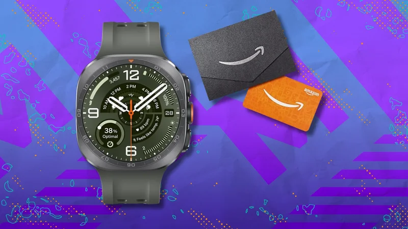 Grab a new smartwatch with $100 off the Samsung Galaxy Watch Ultra2 and a free $100 Amazon Gift Card