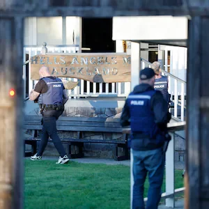 Police search Hell’s Angels headquarters in Mt Eden
