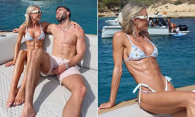 Molly Smith looks shredded in her bikini as she and Tom Clare live it up in Mallorca ahead of second wedding