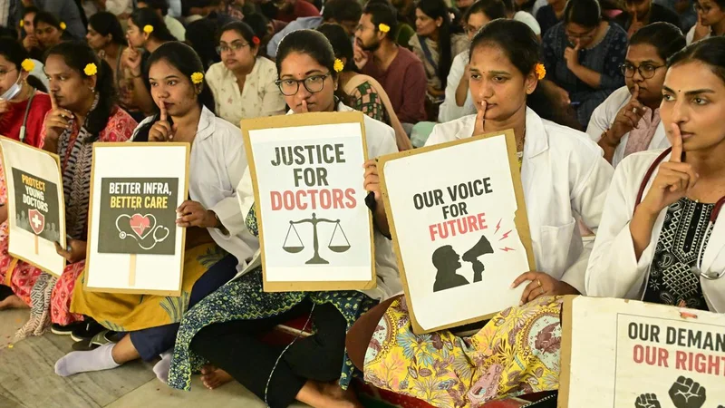 Andhra junior doctors to continue strike as talks with govt. make no headway