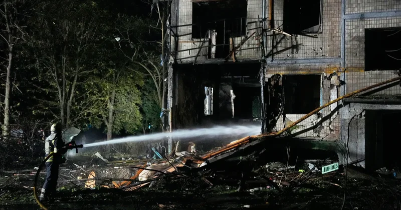 Russian strikes on Kyiv kill 4, injure at least 15, officials say