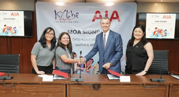 AIA and BPI AIA donate to Kythe Foundation for pediatric care initiatives