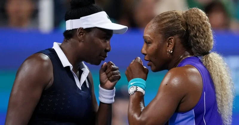 Cincinnati Open: Williams sisters fall in doubles while Zverev advances