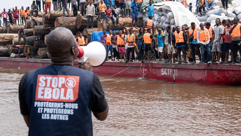 DR Congo tests over 300 passengers after suspected Ebola death on boat