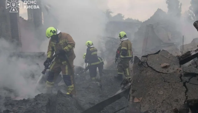 Body found in Kyiv during cleanup efforts following nighttime attack