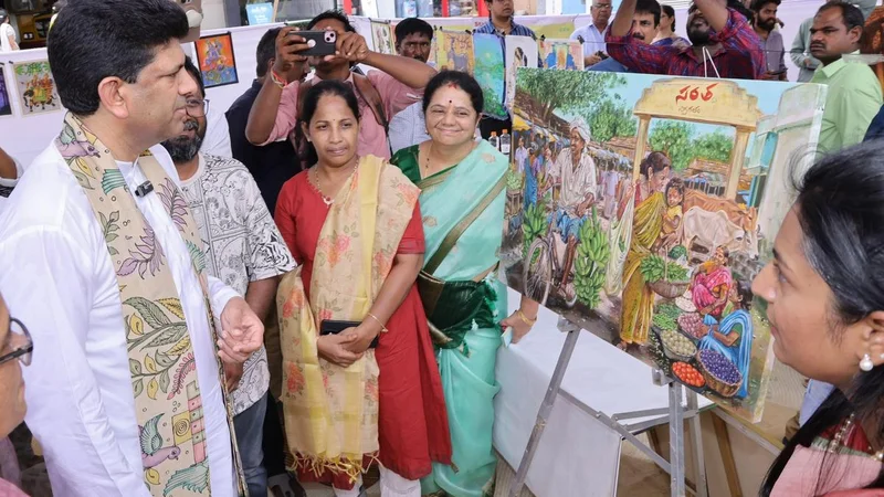 Pemmasani calls for art to connect with community