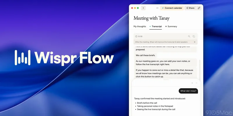 Wispr Flow takes on AI meeting assistants with Notetaker, its first product beyond dictation