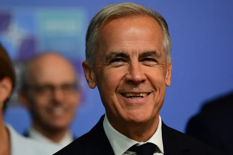 Canadian PM Mark Carney couldn’t resist a dig at Trump after teleprompter glitch