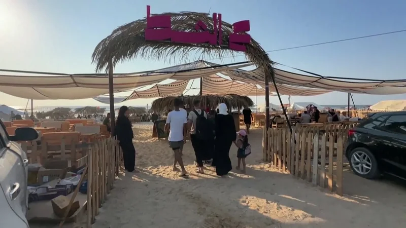 Al Jazeera journalist opens beach cafe in the Gaza she loves