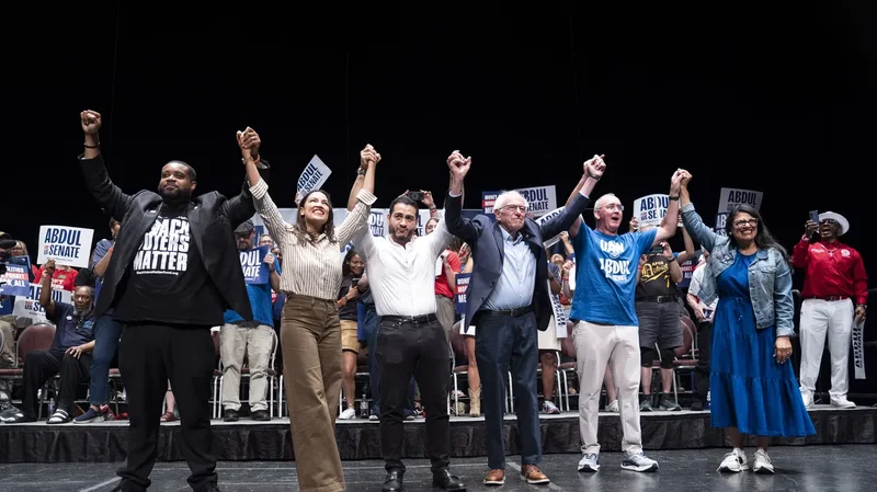 Three Michigan races put the progressive movement's reach on display