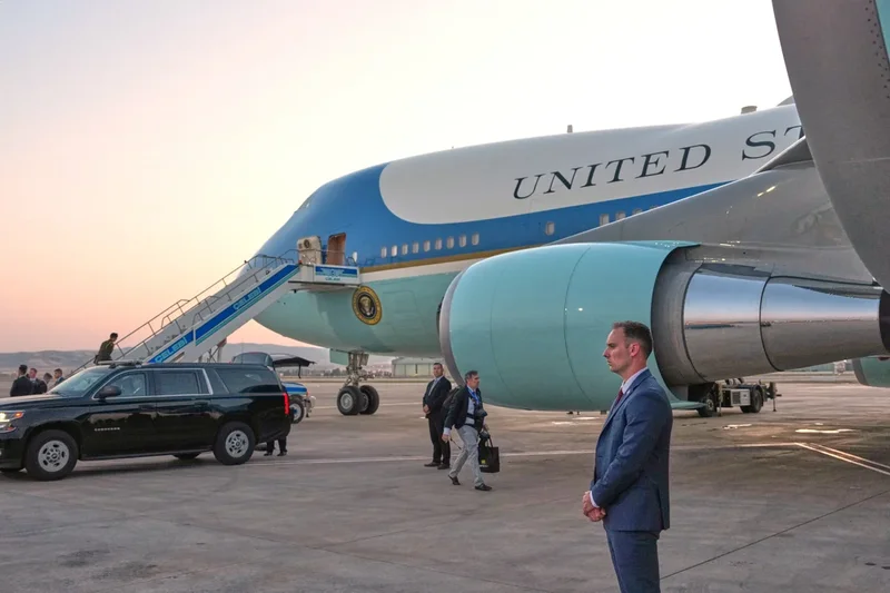 Trump hid in catering cart in secret plane swap to fend off Iran assassination threat