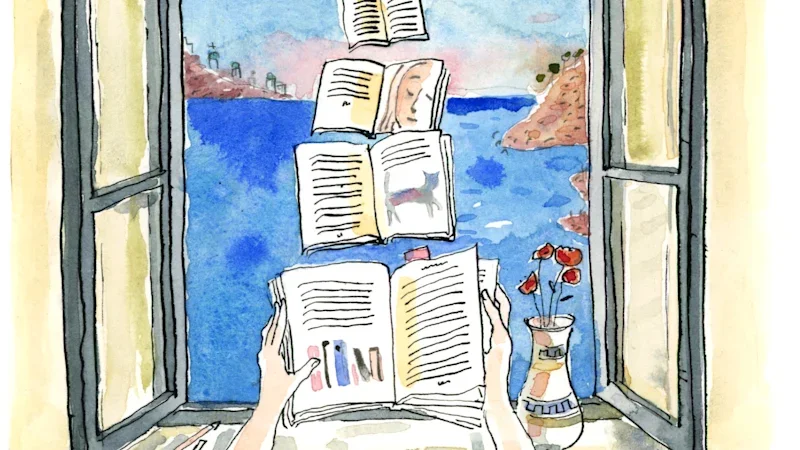 Of course I’ll finish my novel, just as soon as you give me that Aegean villa