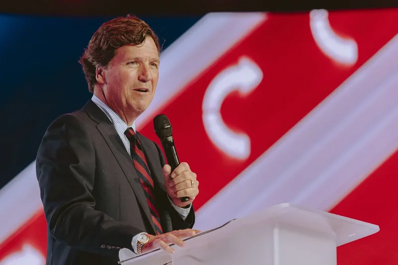 Tucker Carlson will not be running for president despite rumors, Marjorie Taylor Greene says