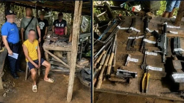 Danao City guns: Man, 72, arrested for illegal manufacturing