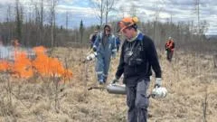 'Not afraid to stay': The Canadians taking fighting wildfires into their own hands