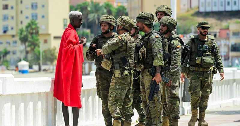 Spain’s far-right is already weaponising images of migrants crossing into Ceuta