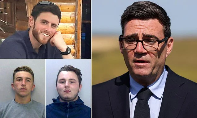 Furious police federation threatens to take legal action to block PC Harper's killers being released early as Andy Burnham faces backlash