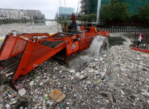 Over 200 truckloads of garbage hauled from Parañaque water channel