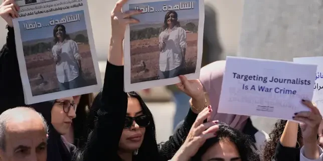 Human rights organizations call for war crime probe into Israel's killing of Lebanese journalist