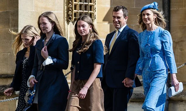 'Hands-on and doting' grandmother Princess Anne has welcomed her new step-granddaughter Georgina Sperling, 13, 'with open arms'