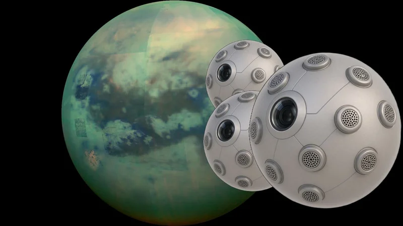 NASA funds spherical 'Aerobots' that could explore the caves of Saturn's moon Titan