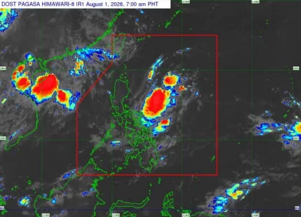 Parts of Luzon, Visayas to see rains due to LPA trough