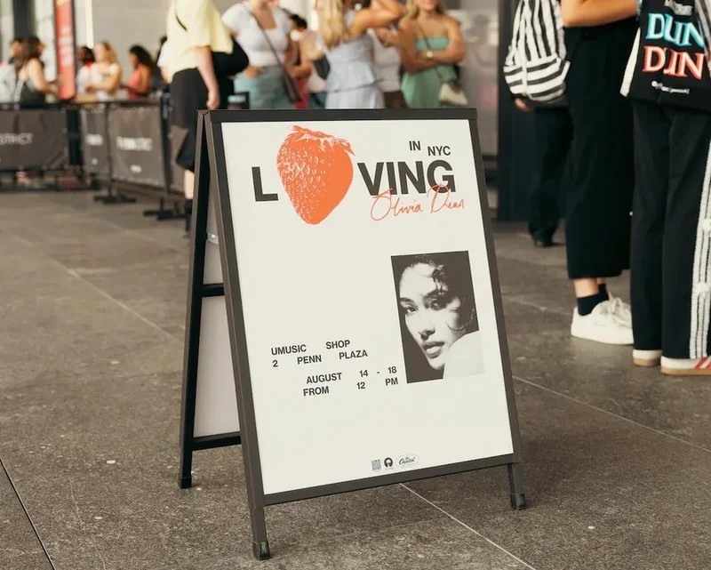 Olivia Dean And UMusic Shop Give Fans An Immersive Third Space During Her MSG Run