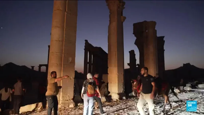 Visitors return to Syria's Palmyra after years of war and destructions