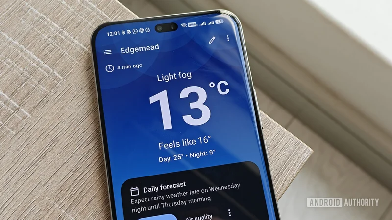 The best Android weather app you should be using isn’t on the Play Store