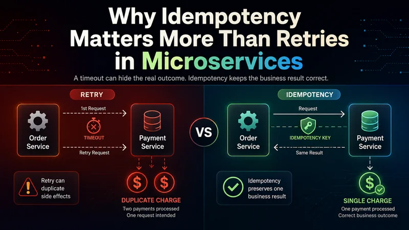 Why Idempotency Matters More Than Retries in Microservices