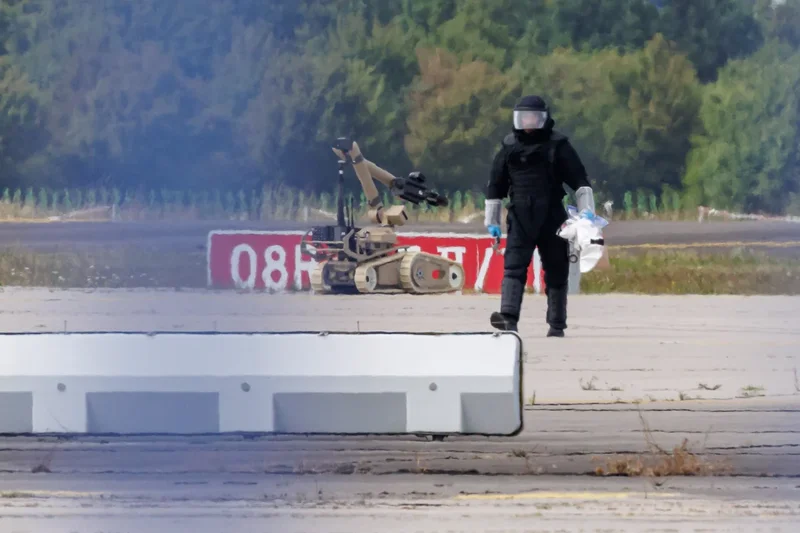 Ukraine-Russia war latest: Drone armed with explosives at German airport represents ‘new threat’, minister warns