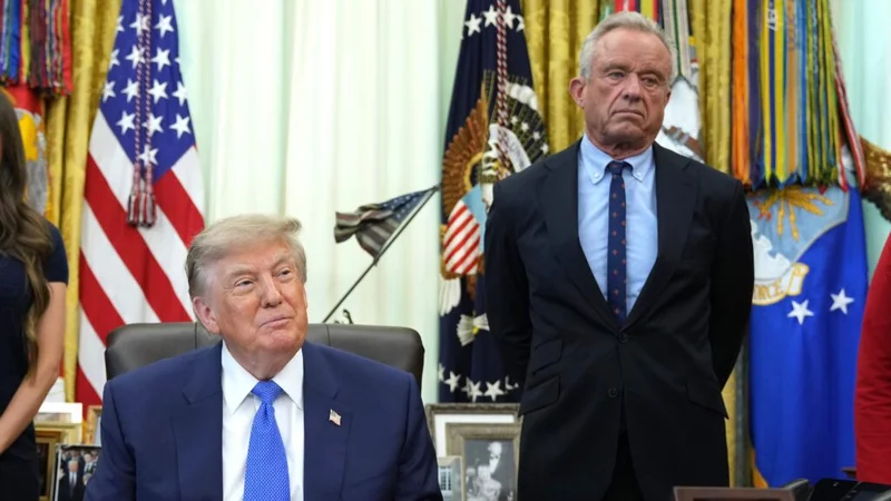 Trump returns to controversial vaccine policy with order questioning childhood schedule