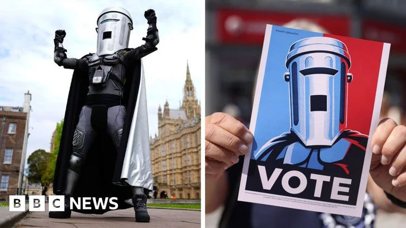 Count Binface receives over a quarter of votes in Clacton by-election