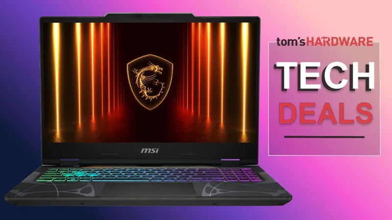 Jump into PC gaming for under a thousand dollars with a $350 saving on this RTX 5060-powered laptop — the 15.6-inch MSI Cyborg 15 is just $949 at Walmart