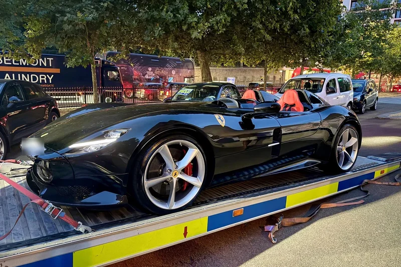 Ferrari worth £3.7million among supercars seized in London weekend crackdown