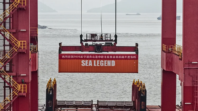 China-Europe Arctic shipping route begins regular weekly operations
