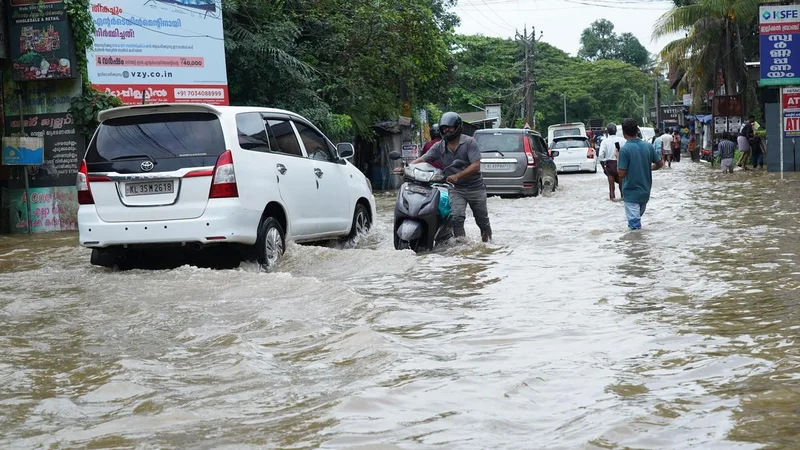 Kerala floods 2026: clean-up begins in Kottayam as rain fury leaves trail of destruction