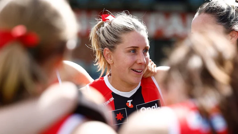 St Kilda drafted a 27yo who couldn’t kick and she ended up as captain