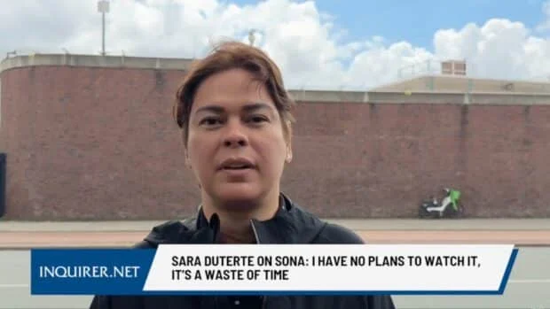DOJ files grave threat complaint against Sara Duterte