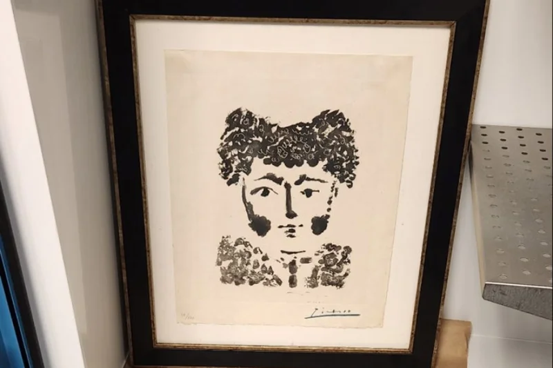 Picasso etching missing since 2018 is randomly turned into Milwaukee police