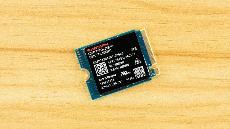 Sandisk Optimus GX 7100M 2TB SSD review: The best 2230 drive you can buy for the Steam Deck