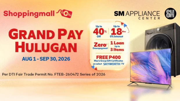 Upgrade your home for less: Home Credit and SM Appliance Center launch 'Grand Pay Hulugan' Promo