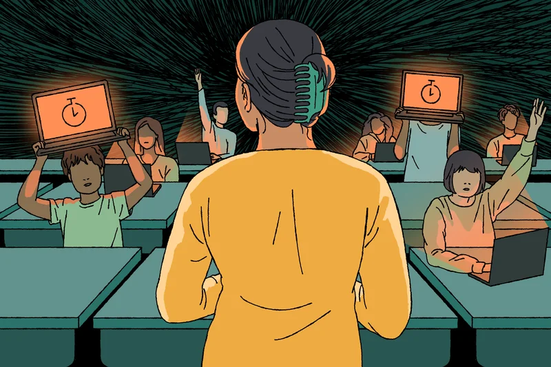 The school year begins in LA with one big change: limited screen time